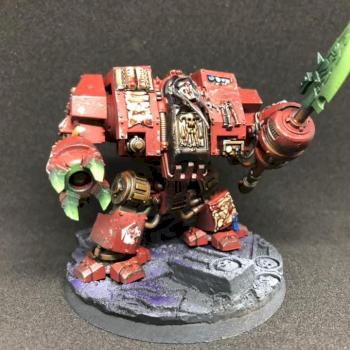 Blood Angels Librarian Dreadnought (Flesh Eaters) by silks