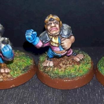 Bloodbowl Halfling x 3 by Big_Bunny