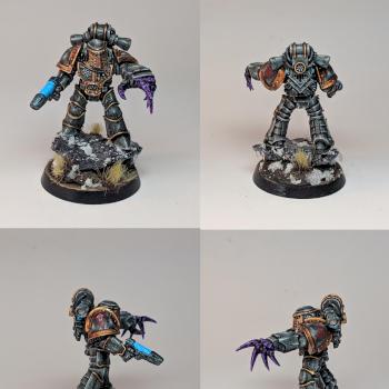 Space Wolf Horus Heresy Mk3 Power Armour by Blackmane