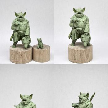 GHERAR THE PIG (54mm) by Thantor