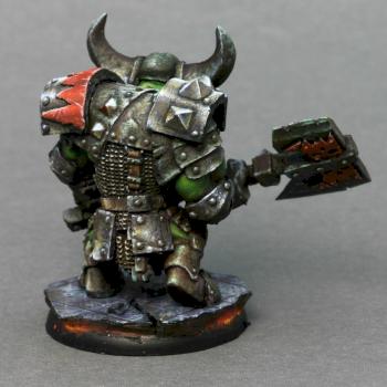 Black Orc Rzaba, conversion for Shadespire #3 by Decoy