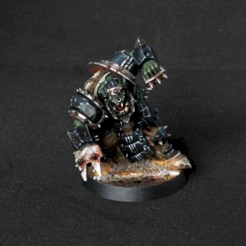 Blood Bowl Black Orc Blocker by Mootabor