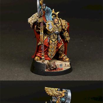 Trajann Valoris of the Adeptus Custodes by ravenswood