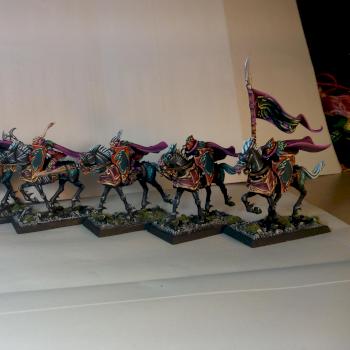 Dark elves riders by denmcal