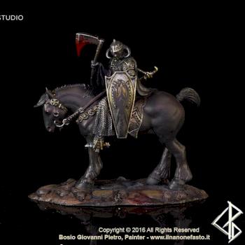 Kabuki Studio 35mm. (1/50) Frazetta Death Dealer 1 Boxart by Tzardauker