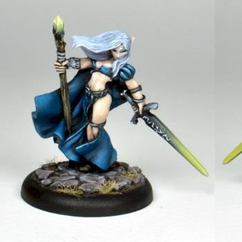 Alastriel, Elf Sorceress by The Artisan