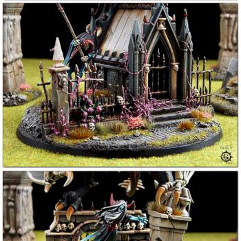 Vampire Lords on Zombie Dragons by Painted By-g