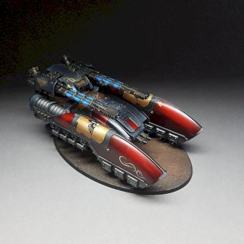 custodes caladus grav tank by moggy5115