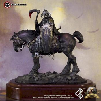 Frazetta Death Dealer I - 75mm. (1/24) Color prototype for Kabuki Studio Kickstarter by Tzardauker