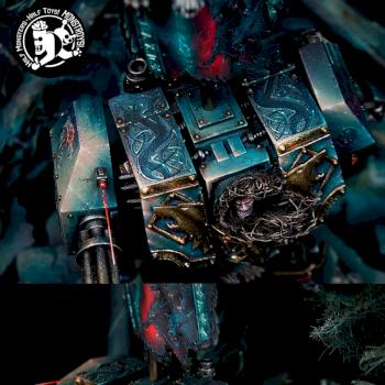 Space Wolves Bjorn the Fell-Handed diorama 2 by Monstroys