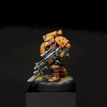 Imperial Space Marine by Corvus