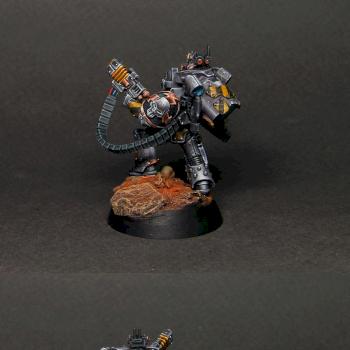 Iron Warriors Moritat with twin volkite serpentas by ravenswood