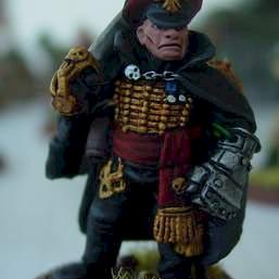 Imperial Guard Commissar by dmwargamerau