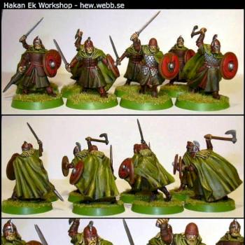 LotR Warriors of Rohan with melee weapons by bakalla