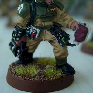 Imperial Guard Medic by dmwargamerau