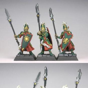 Lions of Alahan - Spearmen by Bonk