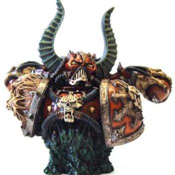 Forgeworld Chaos Marine Bust by Propaintjob