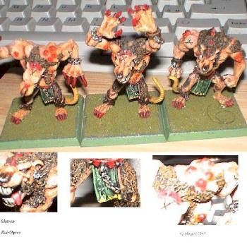 Skaven Rat-Ogres 5th Edition by Folgore1942