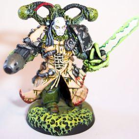 Death Guard Sorcerer by Brushslave