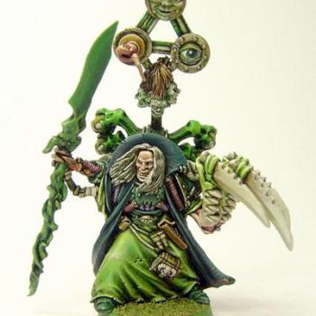 40K Chaos sorcerer of nurgle by JacquesAlexandre