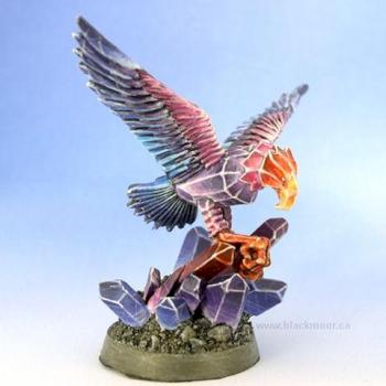 Crystal Falcon by SaxonAngel