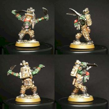 orks blood axe kommandos by MandyZ