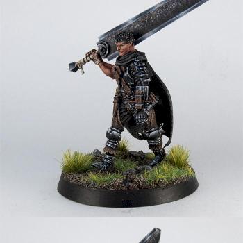 GUTS BERSERK BLACK SWORDSMAN by Arkaan