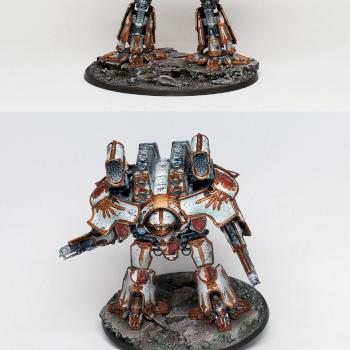 Adeptus Titanicus Warlord Titan by Jambot