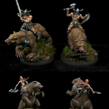 Barbarian Army - Bear Cavalery - Part 2/2 by HonourGuard