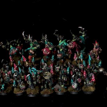 Gloopspite Gitz - Night Goblins Army by warhamsterpainting