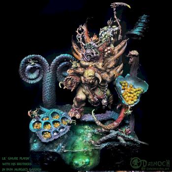 The Glottkin - Diorama - Papa Nurgle's Garden by Daimoch