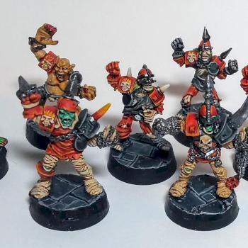 Champions of Death Blood Bowl team by tomy