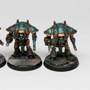 Adeptus Titanicus 3 Imperial Knights by Jambot