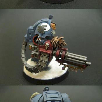 Space Wolves - Wolf Guard Terminator by Muzzle