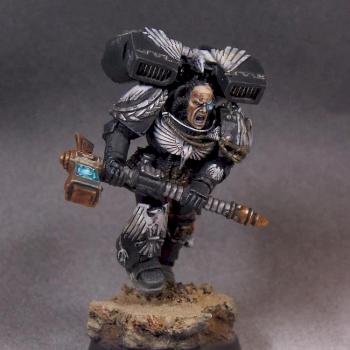 CAPTIN KORVYDAE RAVEN GUARD by WarmasterPainting