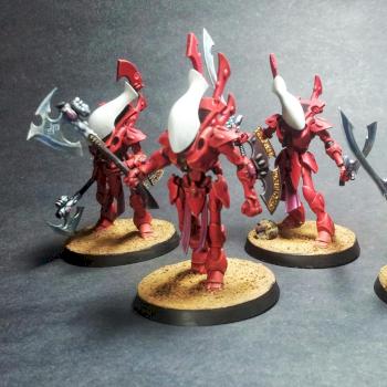 Eldar Wraithblades by darkwrath