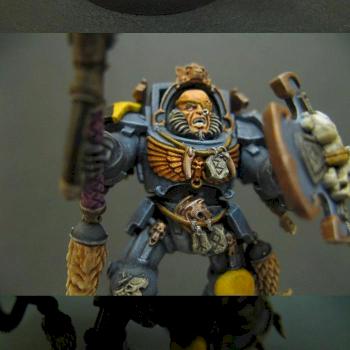 Space Wolves - Wolf Guard Terminator by Muzzle