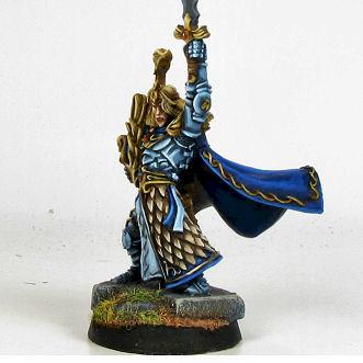 high elf champion by Theminiaturepainter