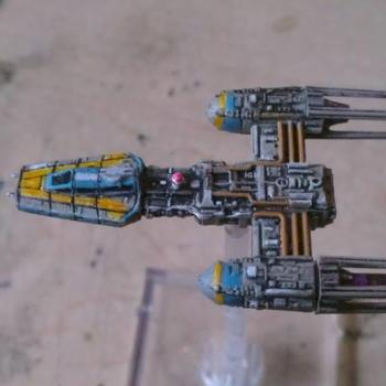 Star Wars Y-Wing Repaint by Sirraman