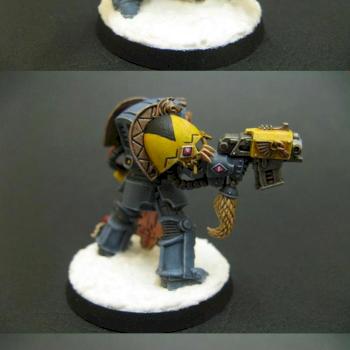 Space Wolves - Wolf Guard Terminator by Muzzle