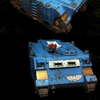 Ultramarine Rhino by Bannockburn