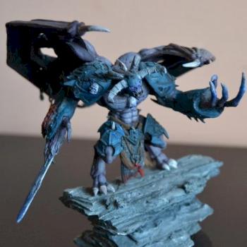 Daemon Prince with wings by Nerak