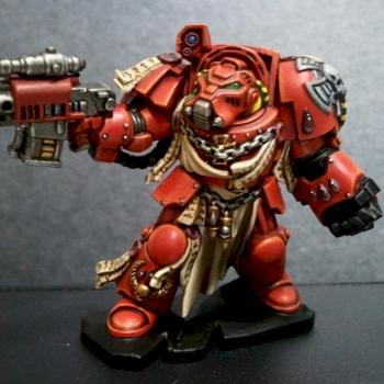 Painted Space Hulk Blood Angel Terminator Brother Deino by GREY88