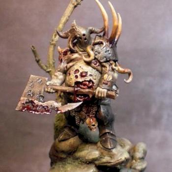 Chaos Nurgle Lord by bobilero