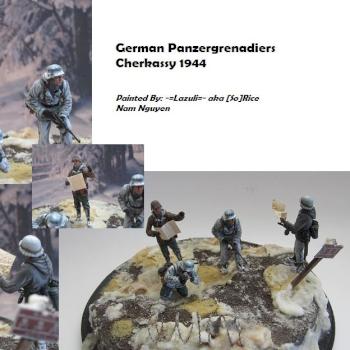 German Panzergrenadiers - Cherkassy 1944 Diorama by -=Lazuli=-