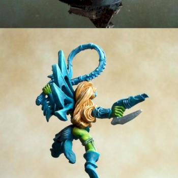 Dark Eldar Wych from Mars by red gobbo