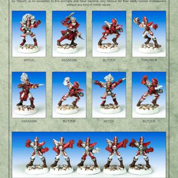 Blood Bowl Dark Elf Team : Wicked World by SSB