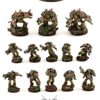 Nurgle Chaos Space Marines 1 by MaybugM