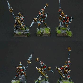 Griffin Spearmen by HopeRiver