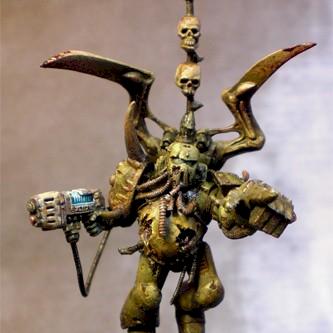 Nurgle marine Sargent by bobilero